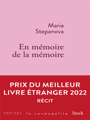 cover image of En mémoire de la mémoire